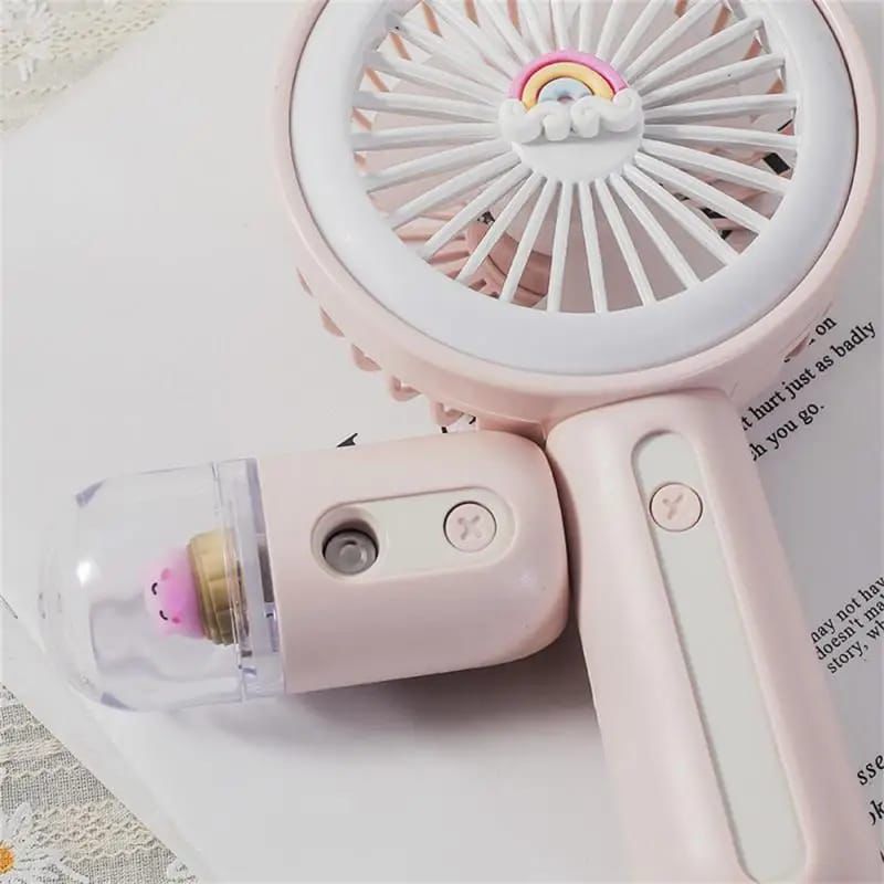 VENTILADOR LED CON PULVERIZADOR - Imagen 2