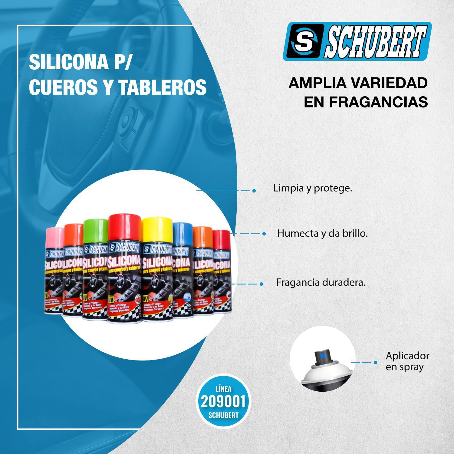 SILICONA SCHUBERT PARA CUEROS Y TABLEROS - Imagen 2