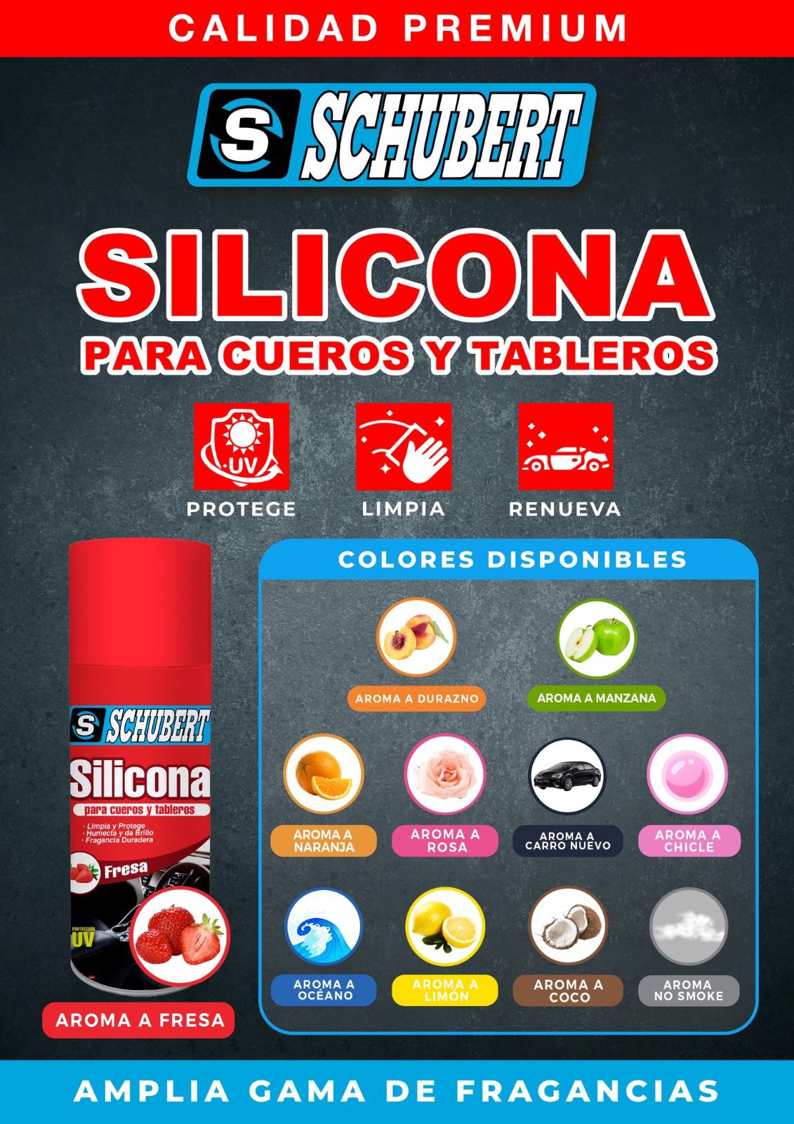SILICONA SCHUBERT PARA CUEROS Y TABLEROS