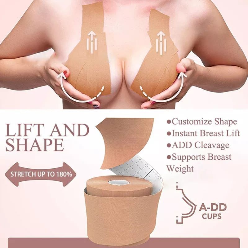 CINTA INVISIBLE PARA BUSTO (BOOB TAPE) - Imagen 2