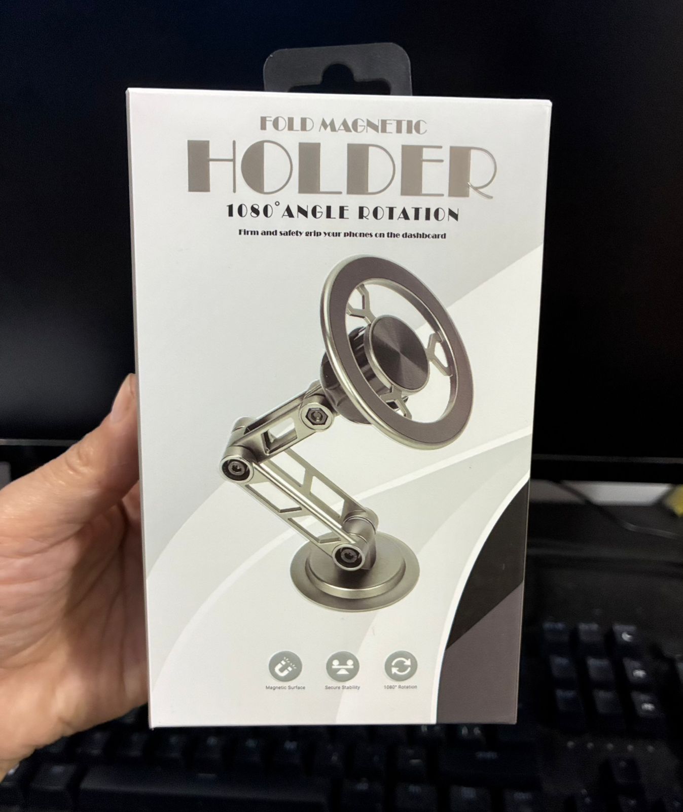 HOLDER METALICO PLEGABLE - Imagen 2