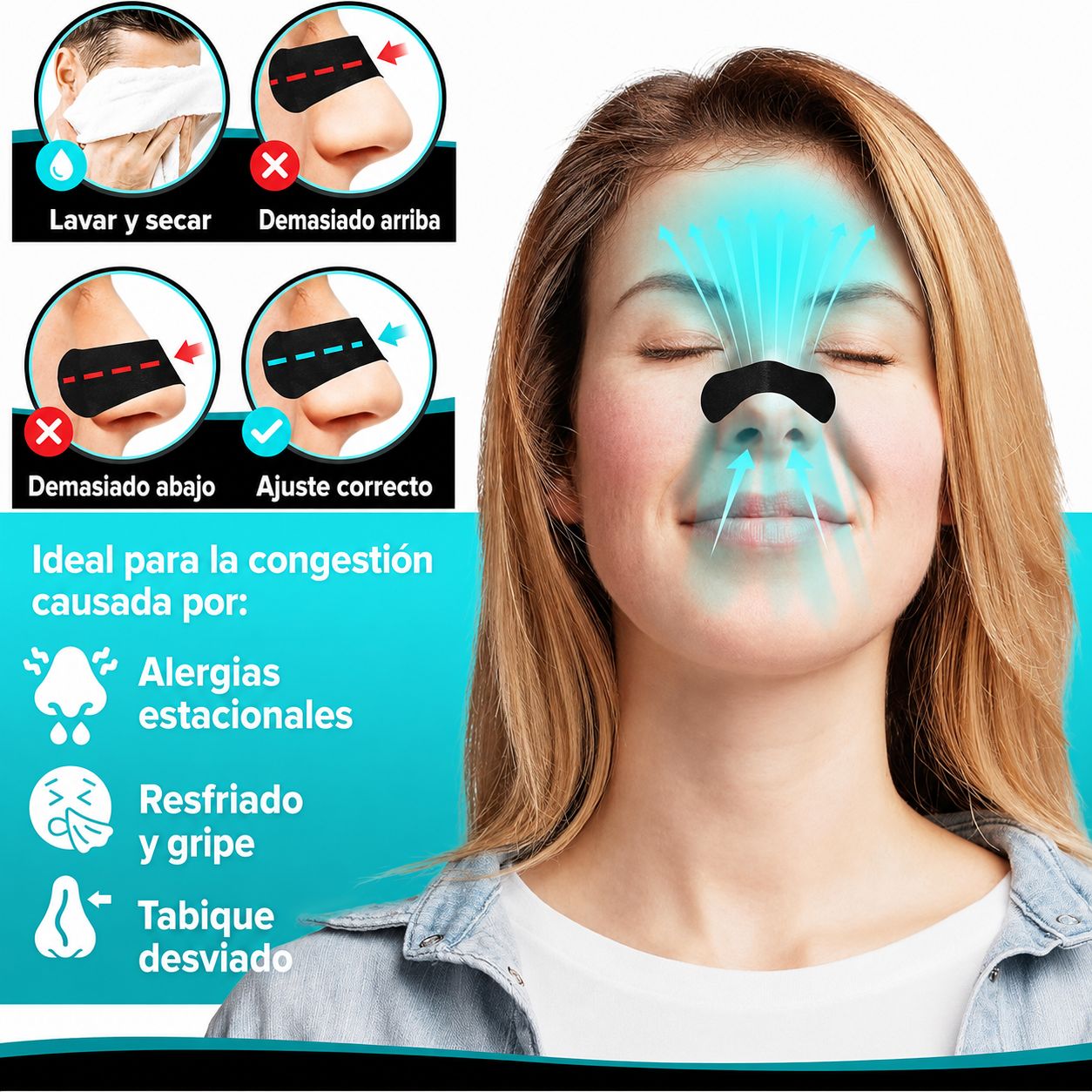 PARCHE NASAL ANTIRRONQUIDO - Imagen 3